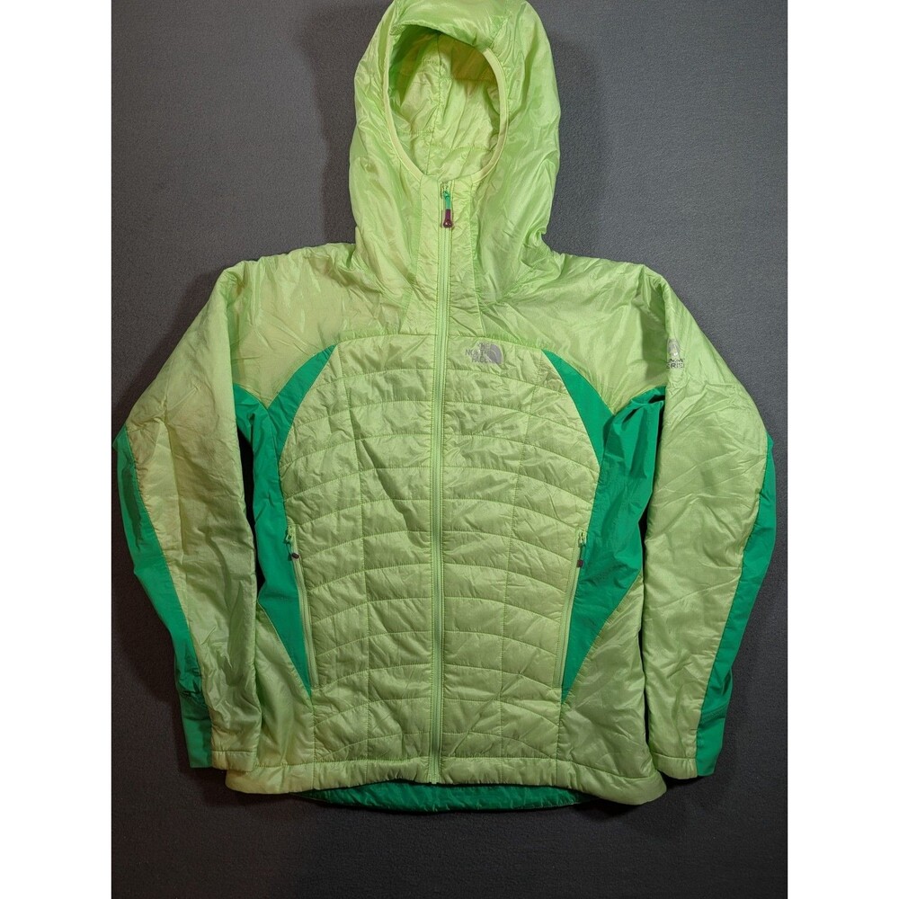 The North Face Summit Series Women’s M Lightweight Insulated Hooded Jacket Green